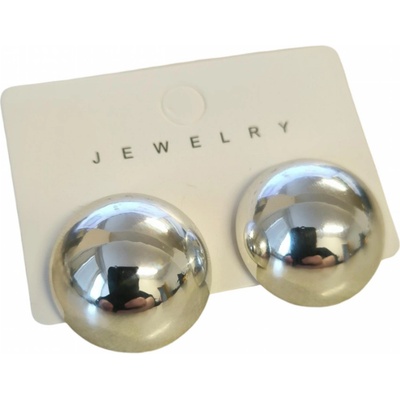 HARAHU Обеците AD-34535 - Circle / Сребърен KP34535 (AD-34535)