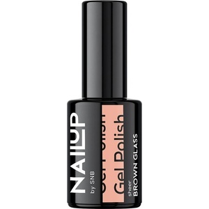 SNB Professional NailUP Гел лак за нокти, Кафеникаво стъкло, 6 ml