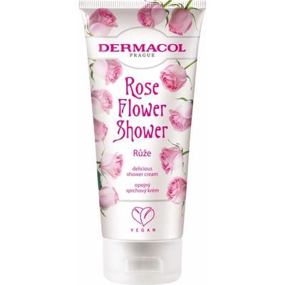 Dermacol opojný sprchový krém Růže Flower Shower (Delicious Shower Cream) 200 ml
