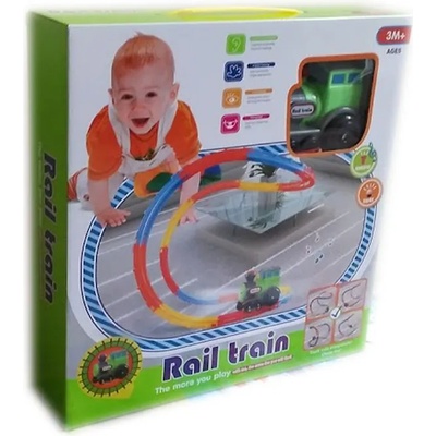 Влак въртящ се със светлина и звук