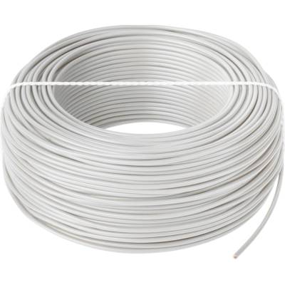Elektrokabel Lankový vodič H05 V-K 1×0,75 biely L-KAB0855 100 m