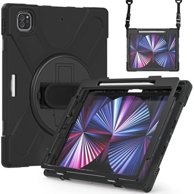 Vsetkonamobil 57175 SOLID Odolný kryt pre Apple iPad Pro 12.9 2022 / 2021 čierny