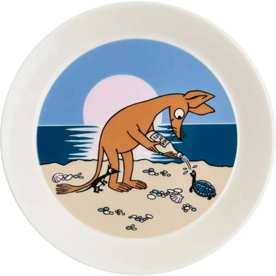 Talířek Moomin Arabia 19 cm Sniff blue
