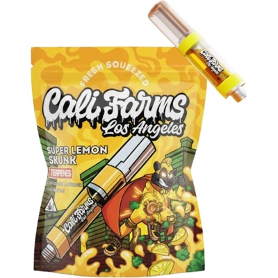 califarms THC-X Vape náplň s terpeny 1 ml Super Lemon Skunk