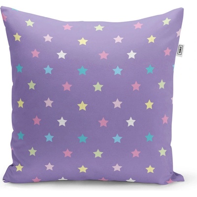 Sablio Vankúš Hviezdy na fialovej 50x50