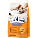 Club 4 Paws Indoor 4 in 1 pre dospelé mačky žijúce v byte 2 kg