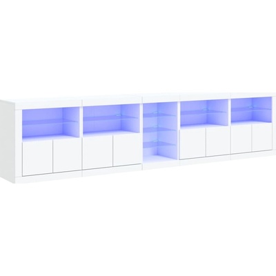 vidaXL 11461.3209023 příborník s LED osvětlením 283 x 37 x 67 cm