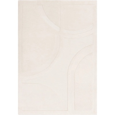 Asiatic Carpets Бял вълнен килим 120x170 cm Olsen - Asiatic Carpets (OLSE1201700002)