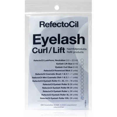 RefectoCil Eyelash Curl natáčky na trvalou na řasy velikost XXL 36 ks