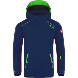 TROLLKIDS Детско ски яке Trollkids Kid's Holmenkollen Snow Jacket Pro Ski jacket - Navy / Green - размер 140 (EU) (703-2238-0417)
