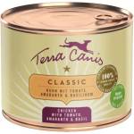 Terra Canis Пиле с домати, амарант и босилек 200 г
