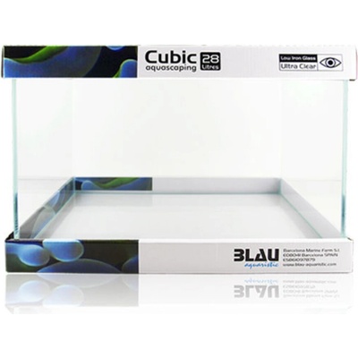 Blau aquaristic Cubic Aquascaping 40 x 25 x 28 cm, 28 l