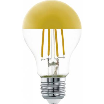 Eglo LED žiarovka, E27, A60, 7W, teplá biela, zlatá