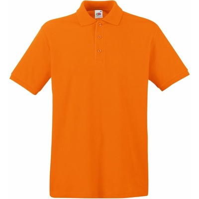 Fruit of the Loom 163218 Pánská polokošile s krátkým rukávem orange