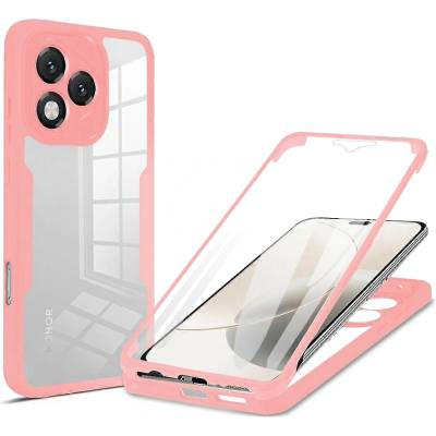 Techsuit Калъф за Honor 400 Lite - Techsuit - ColorVerse 360 Series + Screen Protector - Розов