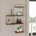 ASIR GROUP Етажерка CAMBEL 96x64 cм кафява (AS0997)