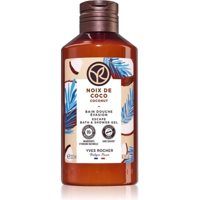 Yves Rocher Bain de Nature vyživující sprchový gel Coconut 200 ml