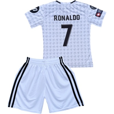 Numberoplus Dětský fotbalový dres Komplet Real Madrid White Cristiano Ronaldo CR7 Fly Better – Sleviste.cz
