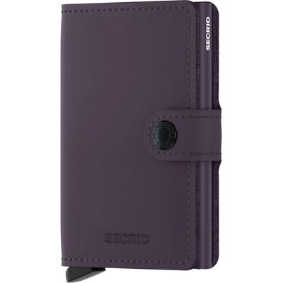 Secrid Miniwallet Matte Dark Purple fialová