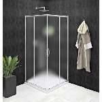 SAPHO Sigma Simply - Душ ъгъл 90x90 см, стъкло Тухла/хром GS2490GS2490 (GS2490GS2490)