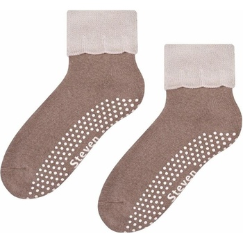 Dámske protišmykové ponožky For Safety béžová