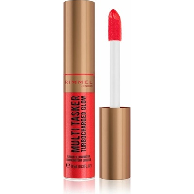 Rimmel Multi-Tasker Turbocharged Glow tekutý rozjasňovač 003 Main Character 10 ml
