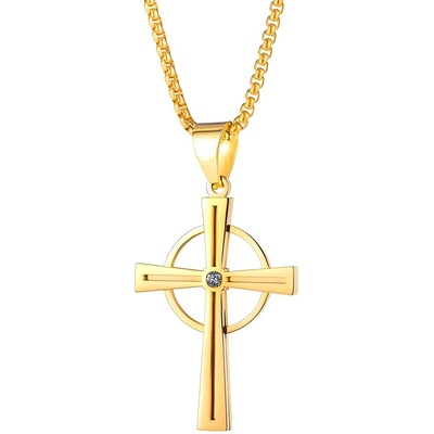 HARAHU Колие mc-22855 - Златен kp22855 (mc-22855)