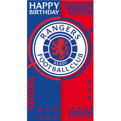 FC Rangers official FC Rangers narozeninové přání Crest Birthday Card