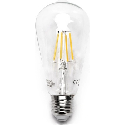 Aigostar B.V. LED Žiarovka FILAMENT ST64 E27/6W/230V 2700K