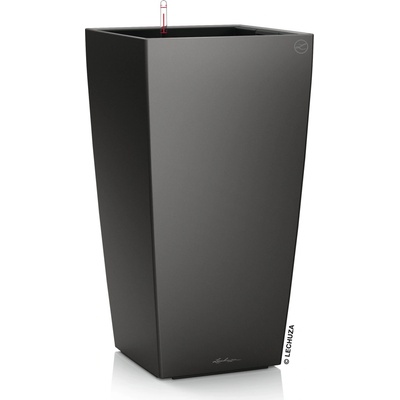 Lechuza Cubico vrátane setu antracit metalická 22 cm