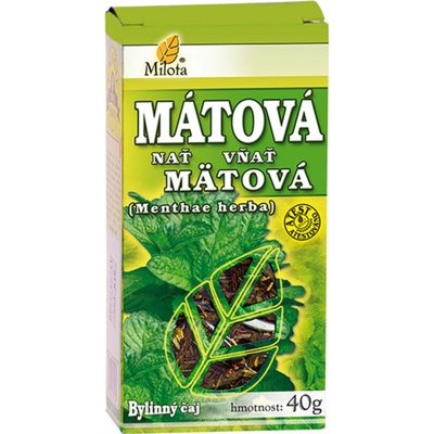 Milota čaj Máta peprná nať 40 g