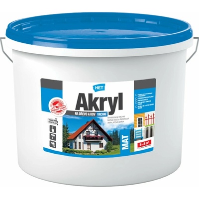 Het Akryl mat 12 kg zelená