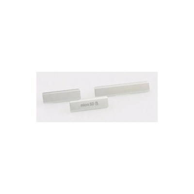 Krytky Sony Xperia Z1 C6903 - Sony Xperia Z1 L39h C6902 C6903 C6906 C6943 - krytky, Barva: Stříbrná