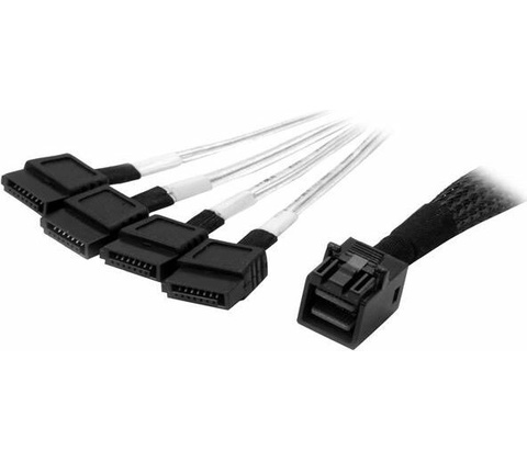 StarTech.com 1m Internal Mini SAS to SATA Cable SFF86448PLT2