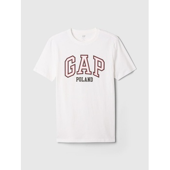 Gap tričko Poland bílé