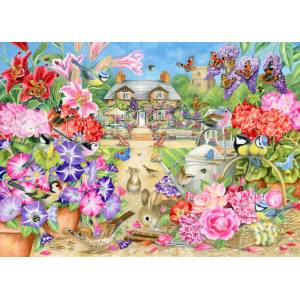 Bluebird Puzzle - Puzzle Summer Garden - 300 piese