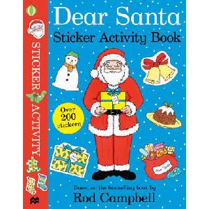 Dear Santa Sticker Activity Book | Rod Campbell (ISBN: 9781529074703)
