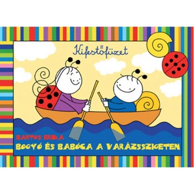 Bogyó és Babóca a Varázszsigeten - kifestő