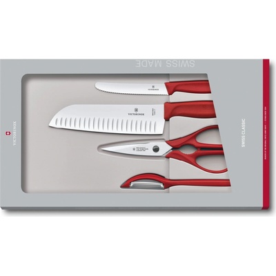 Victorinox Kuchyňská sada Swiss Classic červená 6.7131.4G 4 ks
