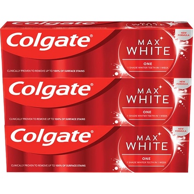 Colgate Max White One 3 x 75 ml