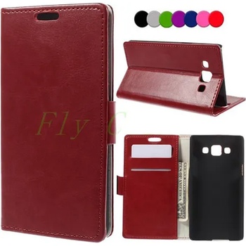 Image 1 of Samsung Galaxy A5 SM-A500F Magnetic Wallet Калъф + Протектор