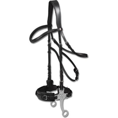 WALDHAUSEN Hackamore uzdečka X Line černá – Zboží Dáma