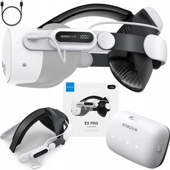 BOBOVR E3 Pro Battery Strap Meta Quest 3S, Quest 3