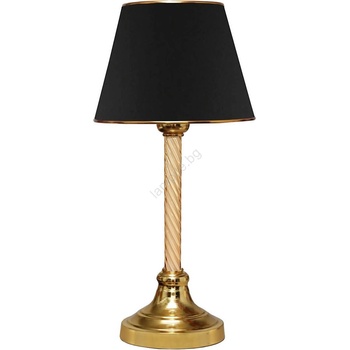 ASIR GROUP Настолна лампа AYD 1xE27/40W/230V черна/златиста (AS2858)