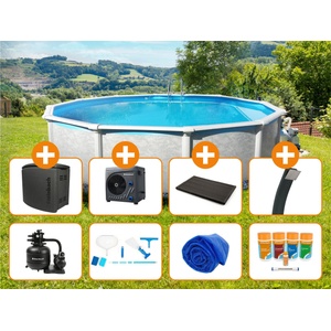 Steinbach Grande Pool Set Round Ø 457 x 135 cm - Пълен комплект Large - 1 компл (011766)