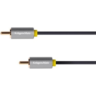 1RCA-1RCA kábel 1m Kruger & Matz Basic