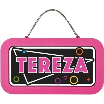 Albi Neonová cedulka se jménem - Tereza NEO