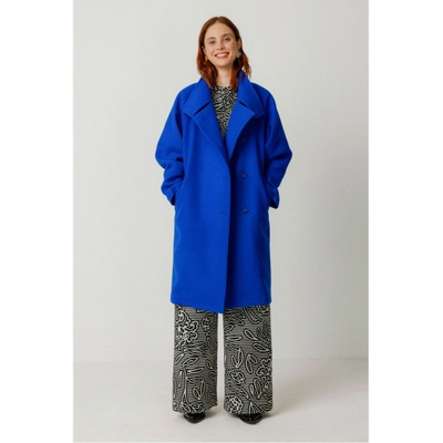 SKFK Синьо дамско палто SKFK SKFK | Sin | ЖЕНИ | S