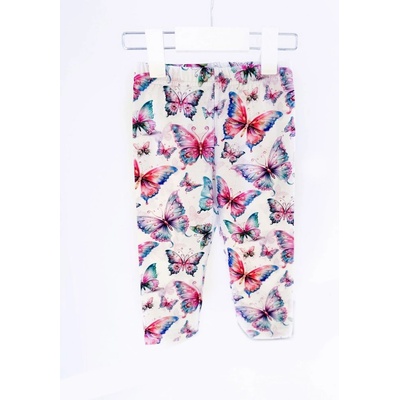 3/4 legíny Lily Grey butterfly