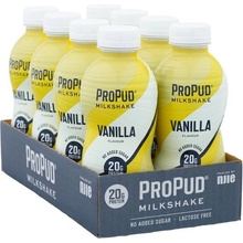 NJIE ProPud protein milkshake bez laktozy vanilka 8 x 330 ml